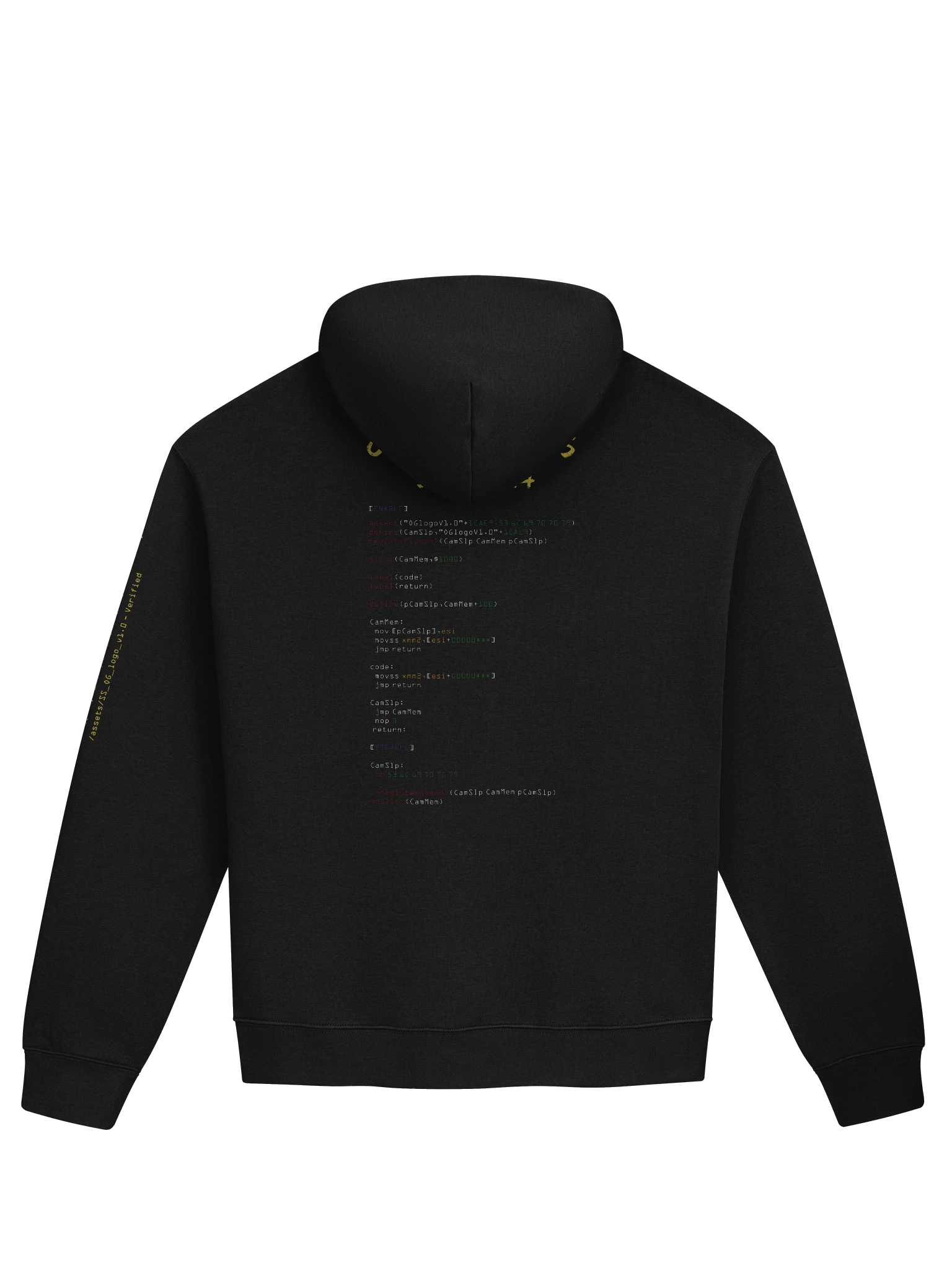Limited Edition SS v1.0 Hoodie Rear